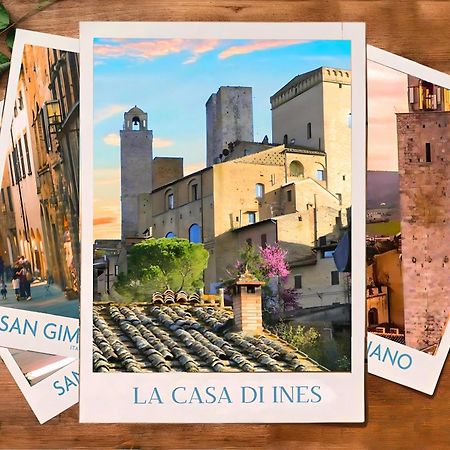 La Casa Di Ines Hotell San Gimignano Exteriör bild