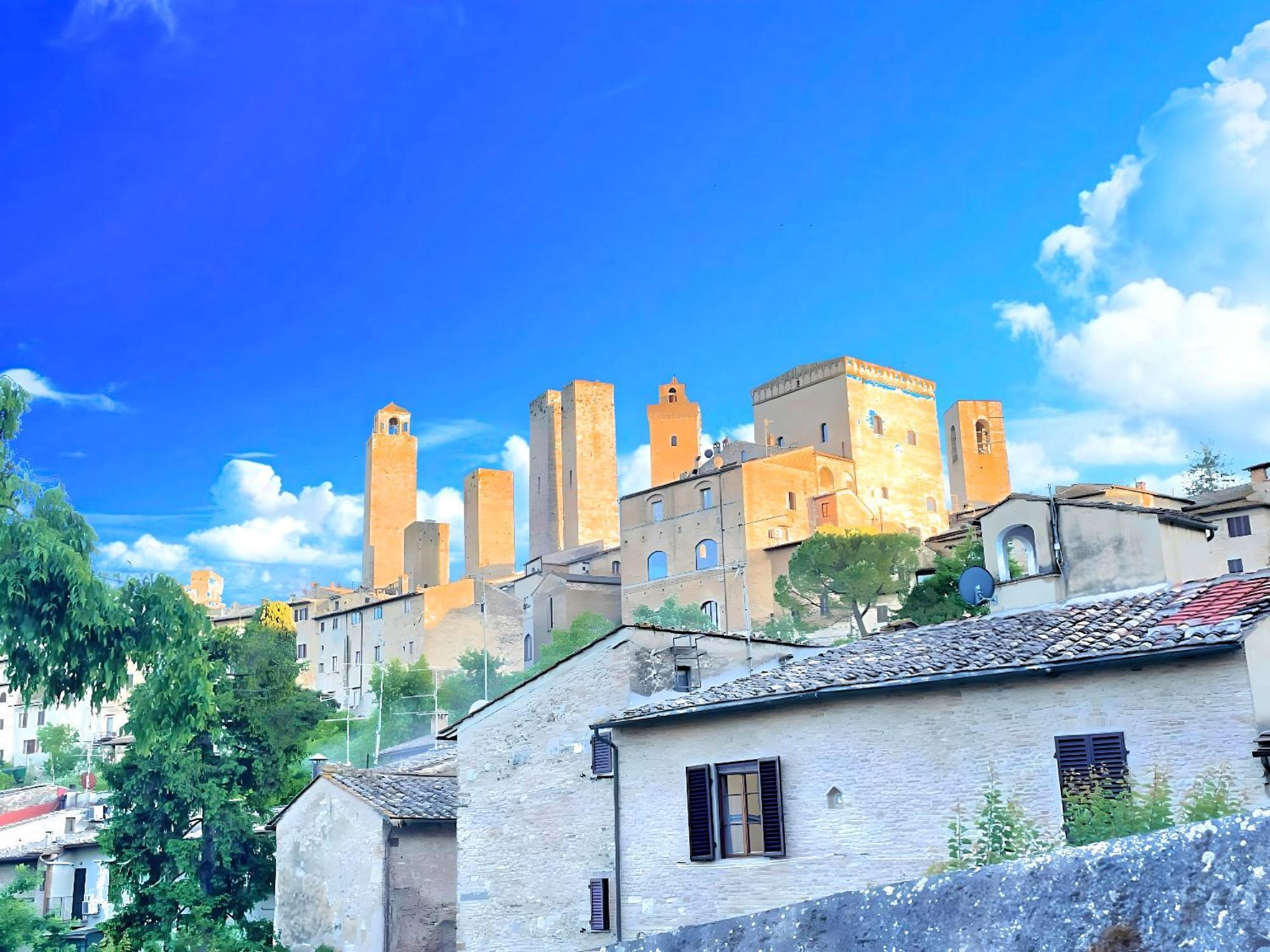 La Casa Di Ines Hotell San Gimignano Exteriör bild