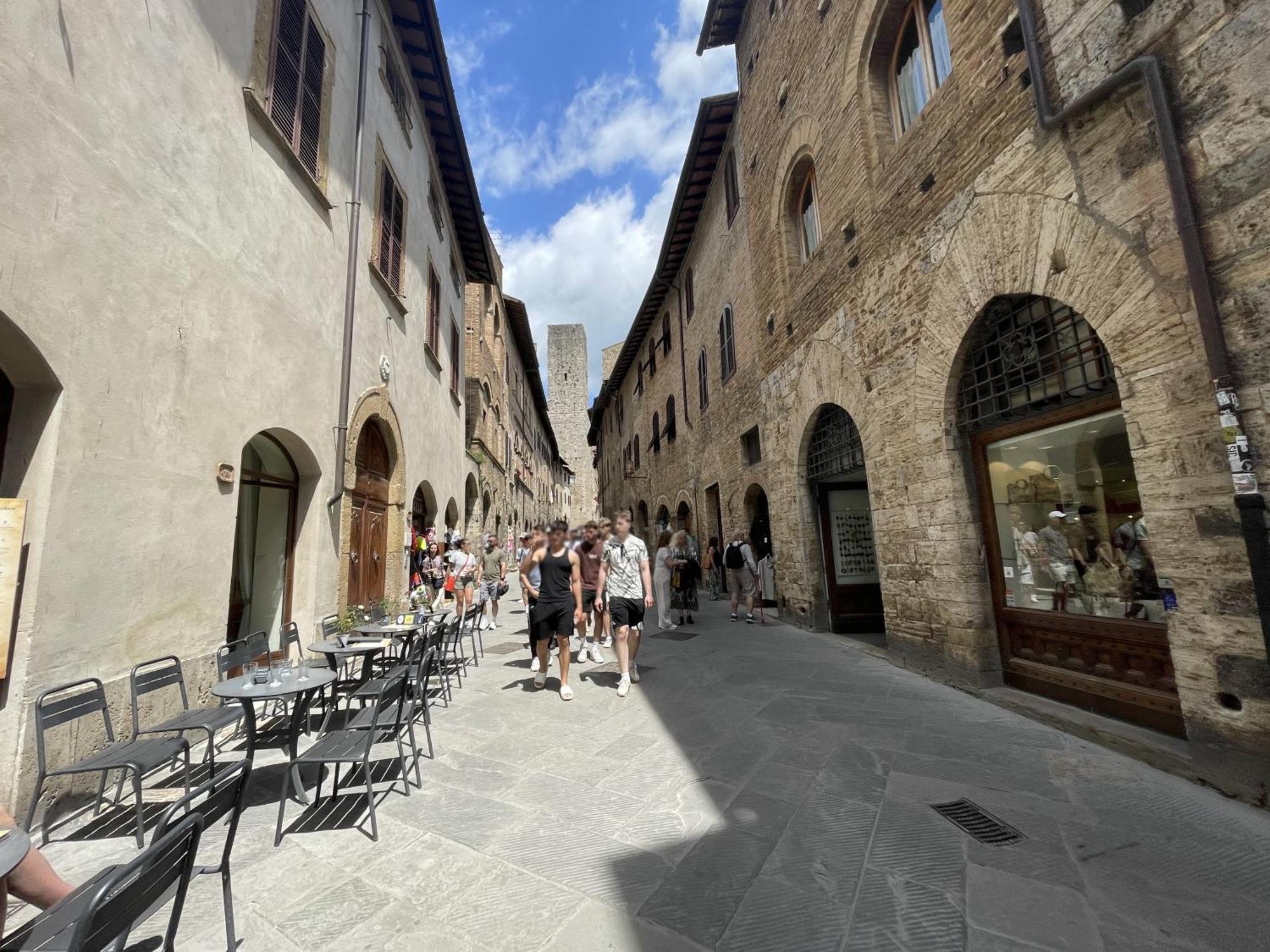 La Casa Di Ines Hotell San Gimignano Exteriör bild